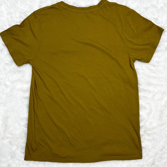 No Curfew “California” Crewneck Graphic Short Sleeve Tee Shirt Army Green Size M - Picture 2 of 5